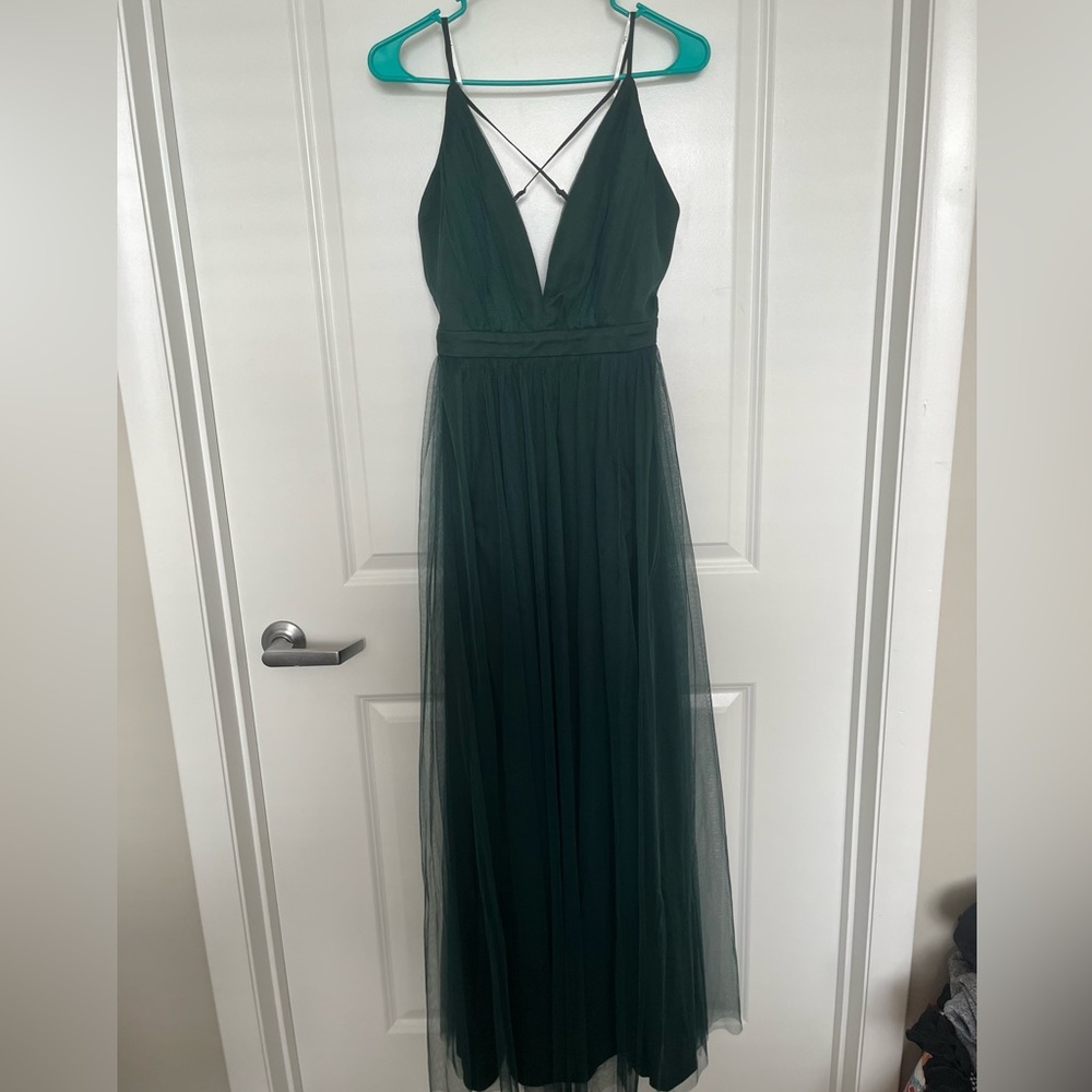 Lulu’s Dress Emerald Green
